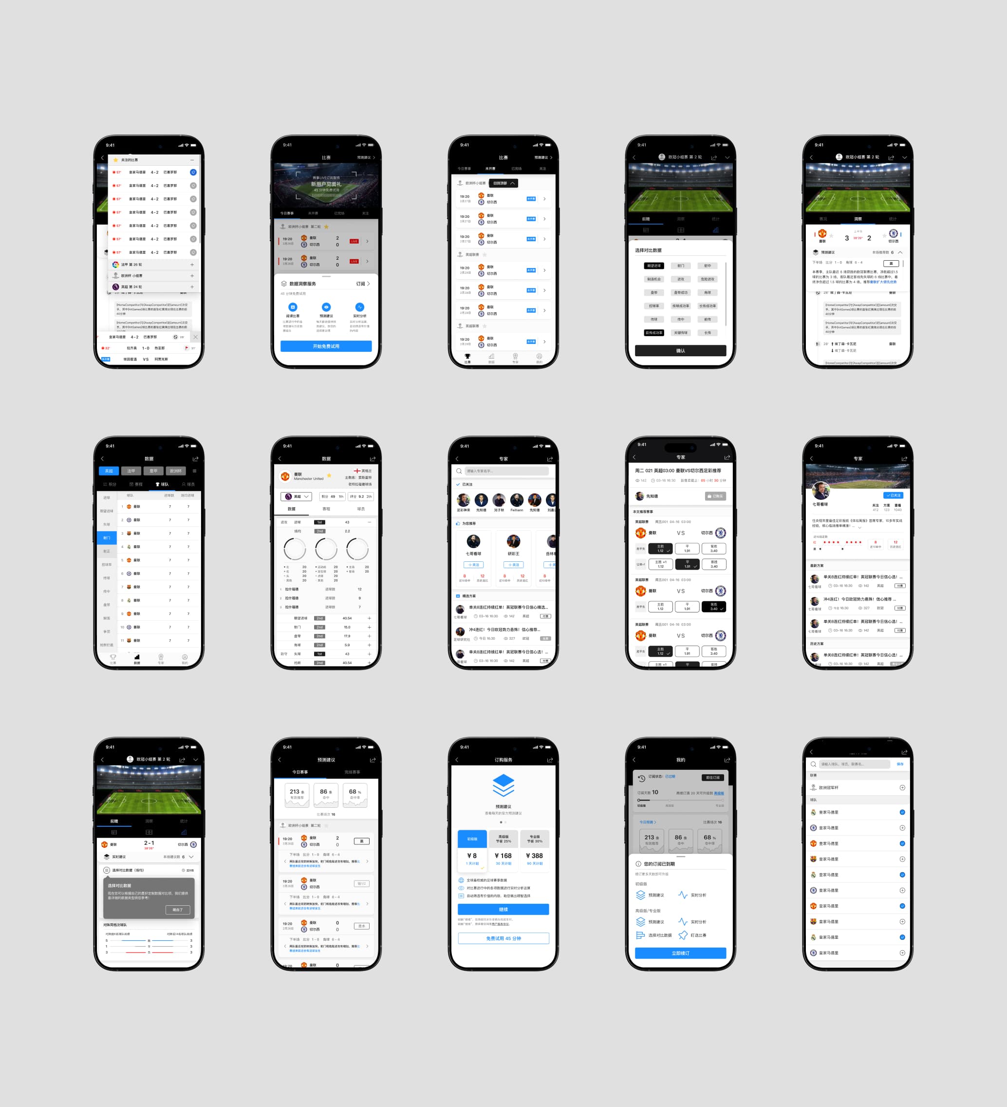 Mobile responsive design showcase